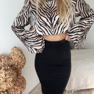 BLUZKA W ZEBRĘ